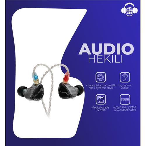 Jual Audio Hekili Dynamic InEar Earbud Kota Surabaya Dream Audio