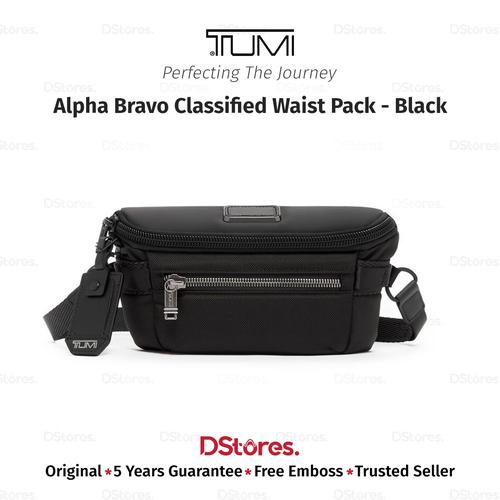 Promo TUMI Alpha Bravo Classified Waist Pack Black Cicil 0 3x