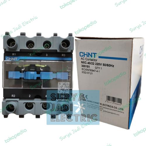 Contacteur LC1-D25008 4P 380V/220V 2NO+2NC 32/40/50/65/95A – Pointe Argent CJX2 0908