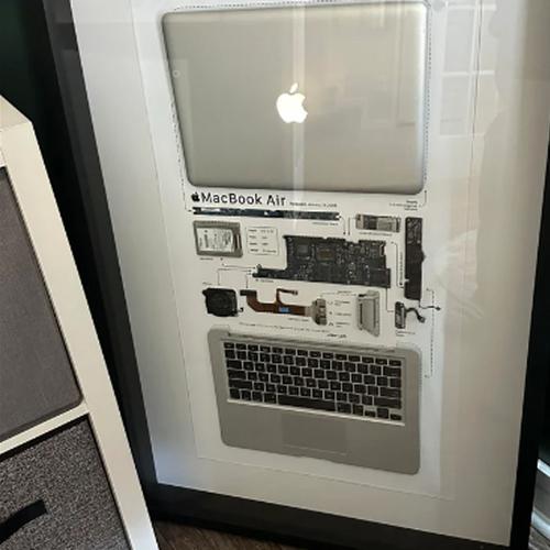Jual Artwork/Teardown MacBook/Pro/Air/Macbook/Apple/Framed Wall