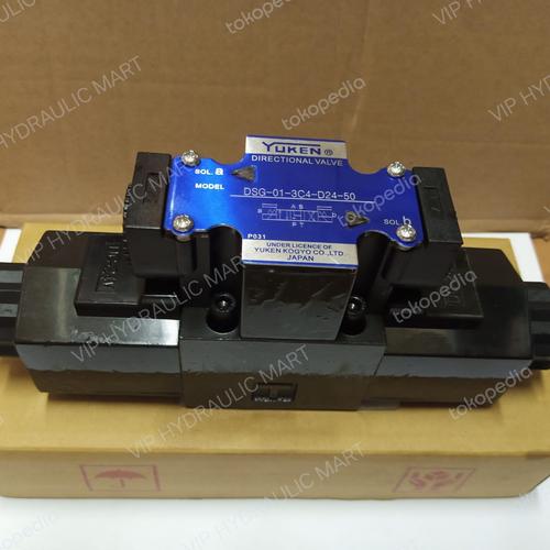 Jual solenoid valve YUKEN DSG-01-3C4-D24-50 / selenoid yuken dsg / dsg ...