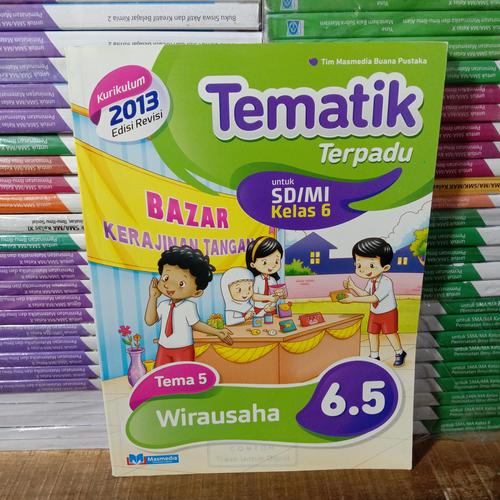 Jual Buku Original Tematik Tema 5 SD Kelas 6 K13 Revisi Masmedia ...