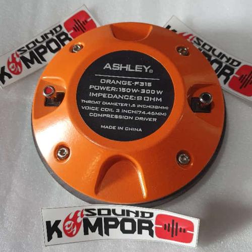 Jual TWEETER ASHLEY ORANGE F315 DRIVER TWEETER FERRITE MAGNET ASHLEY ...