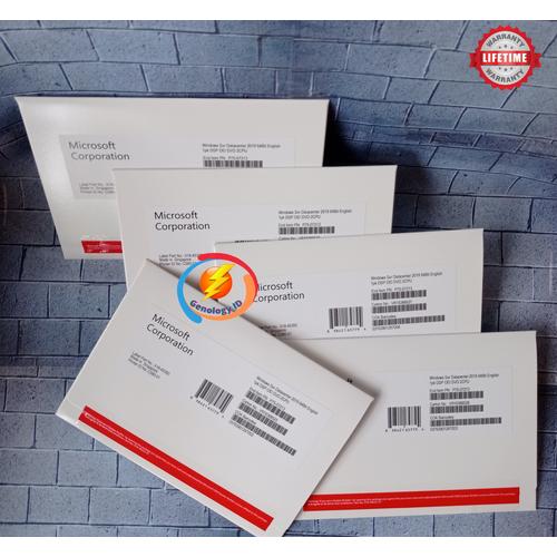 Jual Window Server 2019 Datacenter 16 Core 5 Cal Original Lifetime pack ...