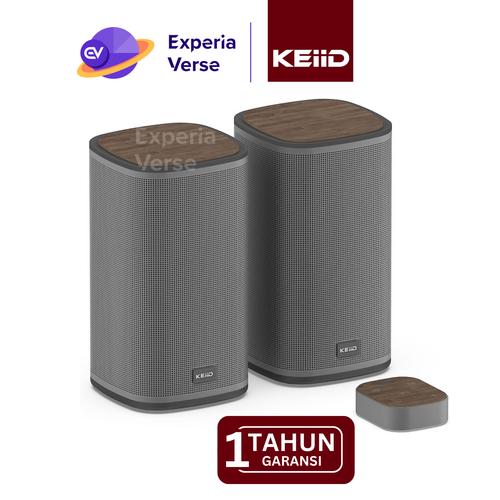 Promo KEiiD KDC02 Bluetooth Stereo Wireless Computer Desktop Speakers