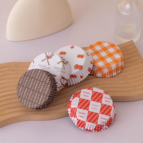 Promo Paper Cup Case Roti Bulat Cup Paper Bulat Kertas Roti Baking ...
