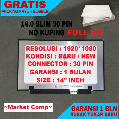 Écran LCD ASUS ZenBook 14 UX431F – 14″ FHD IPS LED – 30 Pins – NEUF – Garantie 1 An