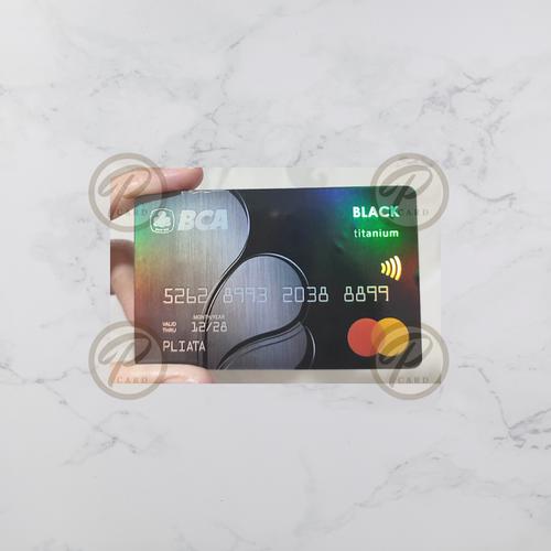 Jual [FAKE] BCA TITANIUM HOLO STICKER - Cardskin - PLIATA Stiker Kartu ...