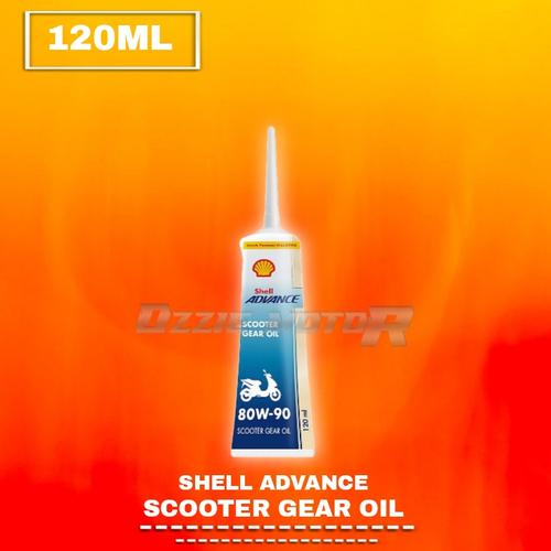 Jual Shell Advance 15w40 120ml oli gardan scooter Gear Oil KEMASAN BARU
