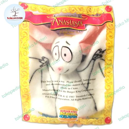 Boneka Anastasia Bat Kelelawar Disney Plush Doll Burger King 1997 Toys di  Toko Misteri Tokopedia