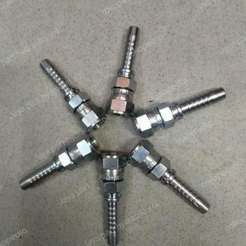 Jual FITTING HOSE HYDRAULIC 3/4 INCH JIC / 12 NJ JIC FEMALE ( BESI ...