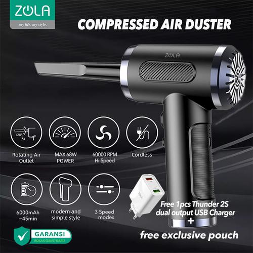 Promo Zola Wireless Air Duster Blower Komputer PC Laptop Kamera Alt