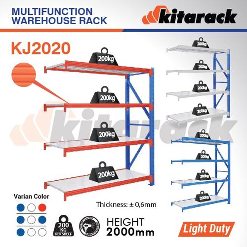 Jointer Rack Promo KJ202 RACK GUDANG JOINTER MULTIFUNCTION LIGHT DUTY 4 LAYER,2M ...