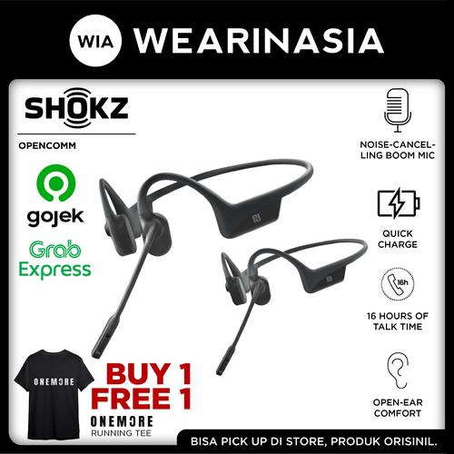 Promo Shokz Wireless Headphones Original Garansi Resmi TAM 2 Tahun Black Cicil 0 3x