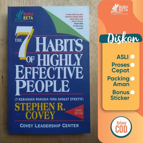 Jual The 7 Habits of Highly Effective People - Stephen R. Covey - Kab ...