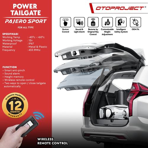Promo Otoproject Power Tail Gate Pajero Sport Cicil 0 3x Jakarta