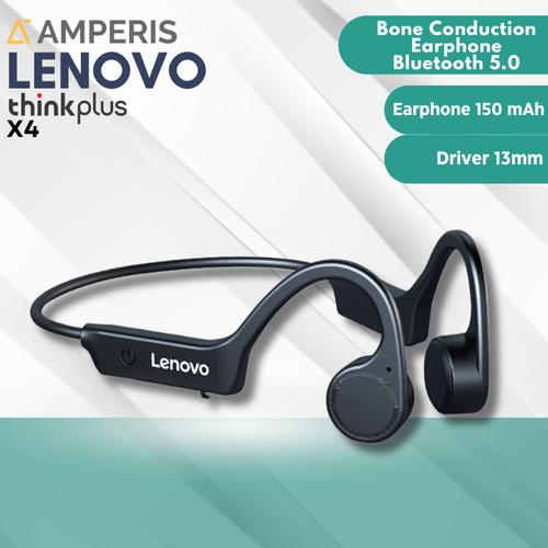 Jual Lenovo Thinkplus X4 Bone Conduction Earphone BT 5.0 150mAh IP56