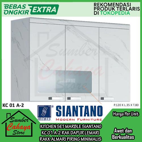 Jual [Instan] RAK DAPUR KITCHEN SET SIANTANO KC 01 A-2 RACK CABINET ...