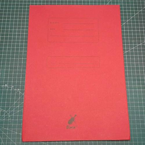 Jual Map Biola 5002 Polos Folio / Map Kertas / Map Karton - Merah ...