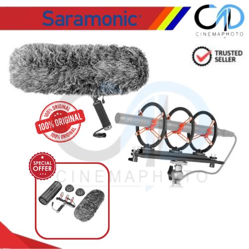 Système Pare-brise Et Suspension Saramonic VWS – Pour Micro Fusil Ou Crayon, Anti-vent, Anti-chocs, Utilisation Intérieur/extérieur - 6