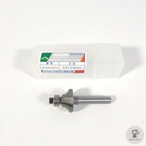 Jual Mata Beading Bit 1/4" 5mm untuk Mesin Profil Kayu Wood Trimmer
