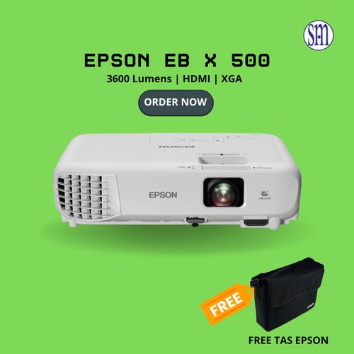 Jual Projector Epson EB x500 XGA 3lcd Kab. Sleman SINAR ABADI MULTIMEDIA Tokopedia