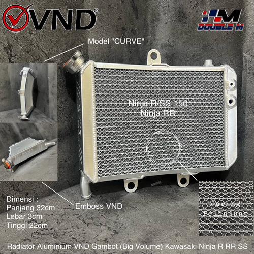 Rr150 Radiator Jual Radiator Almu Alumunium VND Curve Gambot Ninja R RR SS ZX 150 ...