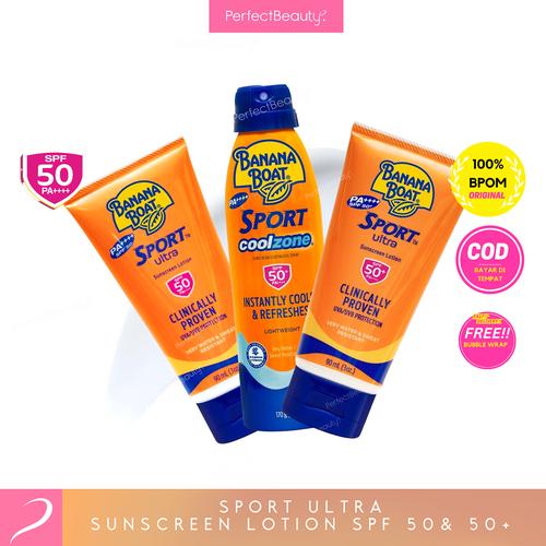 Promo Banana Boat Sunblock Sport Ultra (90ml)(SPF 50+/50) SPF 50