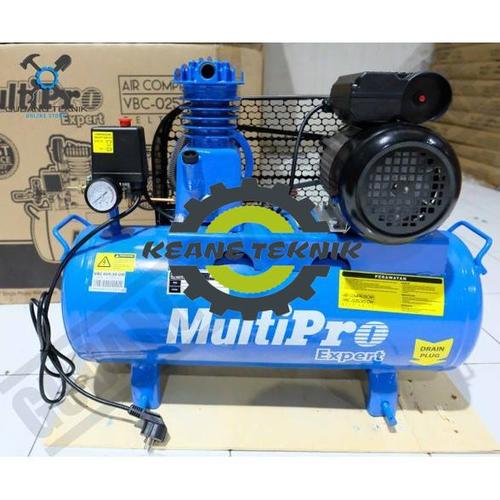 Jual Kompresor Angin LISTRIK 30L MULTIPRO VBC025 1/4HP - Air Compressor ...