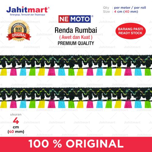 Jual Renda Rumbai Tasel Merk NEMOTO - Meter - Jakarta Utara - jahitmart ...