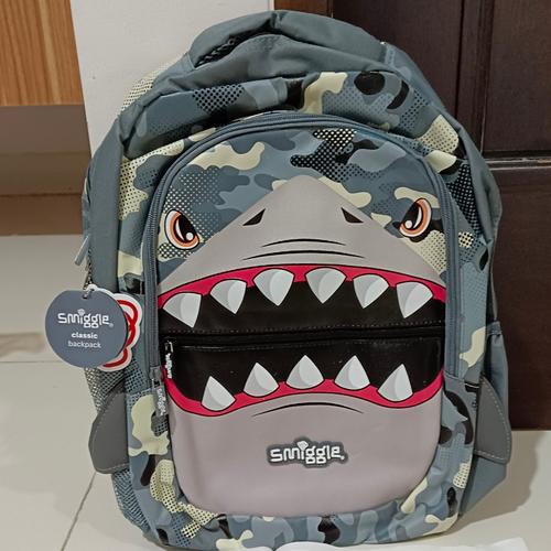 Jual Smiggle Shark Budz Backpack/ Tas Ransel Anak/ Kado Kota