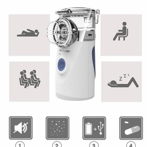 Jual [BEST SELLER] ALAT BANTU UAP PERNAFASAN MESH NEBULIZER INHALE ASMA ...