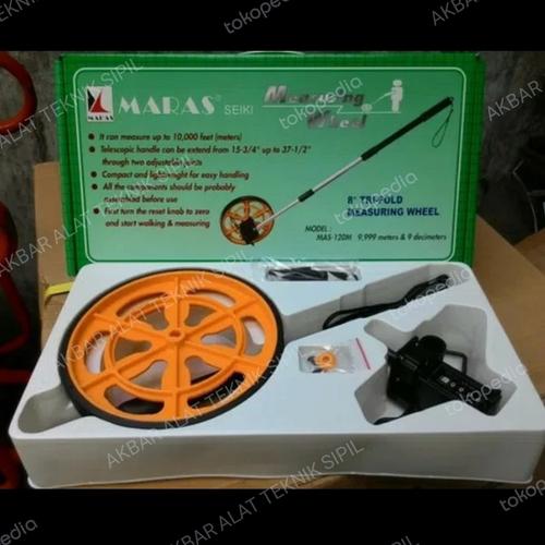 Meteran Do Rong Jual Meteran Dorong manual maras Walking Measure Meteran Japan ...