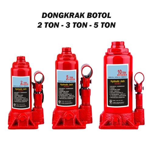 Jual DONGKRAK HIDROLIK MOBIL MODEL BOTOL REL 2 TON 3 TON 5 TON