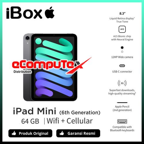 美品】iPadmini64GB第6世代Cellular&ApplePencil 端折ら