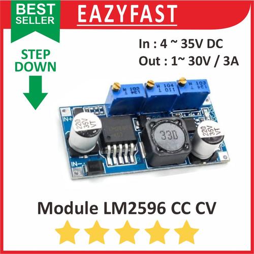 Jual Step Down 3A LM2596 CC CV Module Modul DC Adjustable Power ...