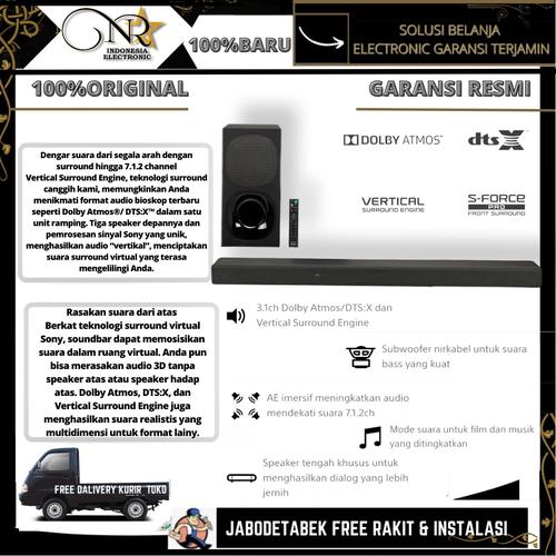 Promo SONY HT-G700 SOUNDBAR DOLBY ATMOS WIRELESS