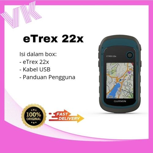 Jual GARMIN eTrex 22x Layar Warna, Memory 8GB,Original Kota Tangerang
