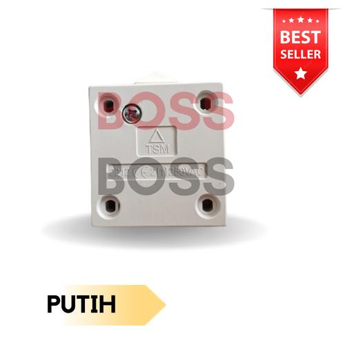 Jual SWITCH LAMPU PIRAMID SAKLAR PINTU GESER SLIDING DOOR - Putih ...