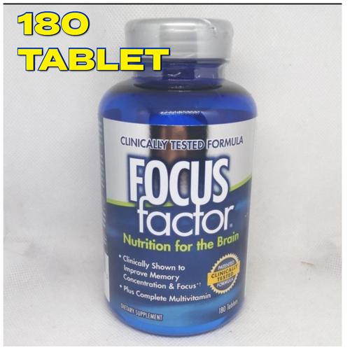 Jual Focus Factor Nutrition For The Brain Plus Complete Multivitamin ...