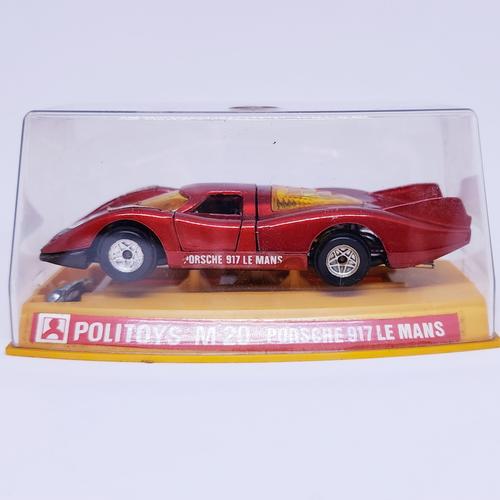 POLITOYS POLISTIL M20 Scale 1/43 | PORSCHE 917 LE MANS RED MET
