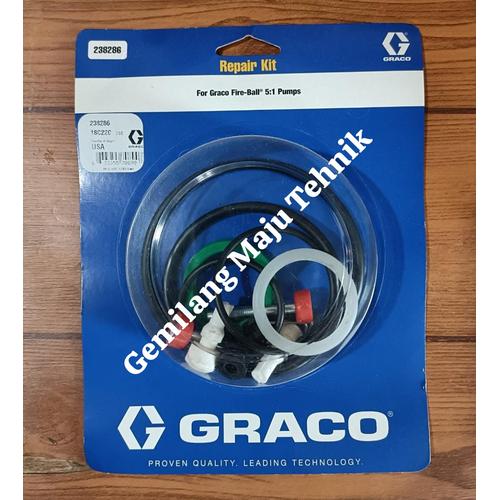 Jual Repair Kit Graco 238286 For Fireball 300 (50:1) Pump - Kota ...