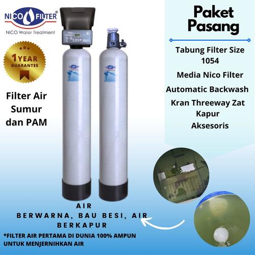 Jual Nico Filter Air Sumur dan PAM Nico Filter Autometic Manual