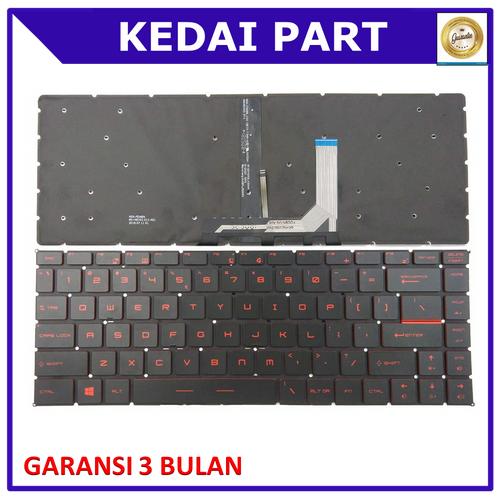 Palmrest MSI GF65/GF66 Avec Clavier AZERTY Et Touchpad – Top Case Complet – Occasion