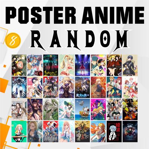 Promo POSTER ANIME RANDOM (Ukuran Postcard / Post Card / Kartu Pos ...