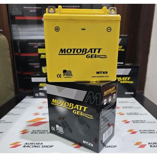 Jual AKI MOTOR BAJAJ PULSAR 220 - MOTOBATT MTX9 - 12V9AH - Jakarta