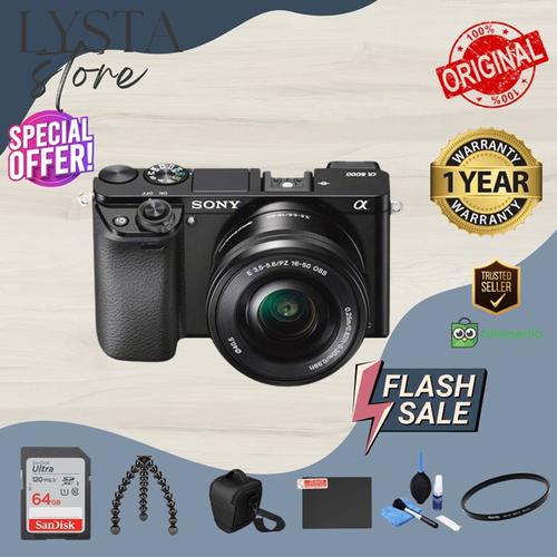 Jual SONY ALPHA A6000 KIT 1650MM / SONY A6000 PAKET 64GB Kab