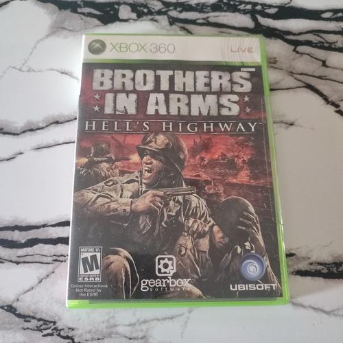 Jual Dvd game xbox 360 Brothers in arms hells higway ori region PAL