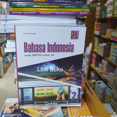 Jual Buku Bahasa Indonesia SMP Kelas 8 Kurikulum Merdeka Quadra ...