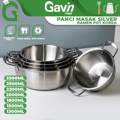 Panci Ramyon Jual Panci Ramyun Korea Panci Korea Silver Korean Noodle Pot ...